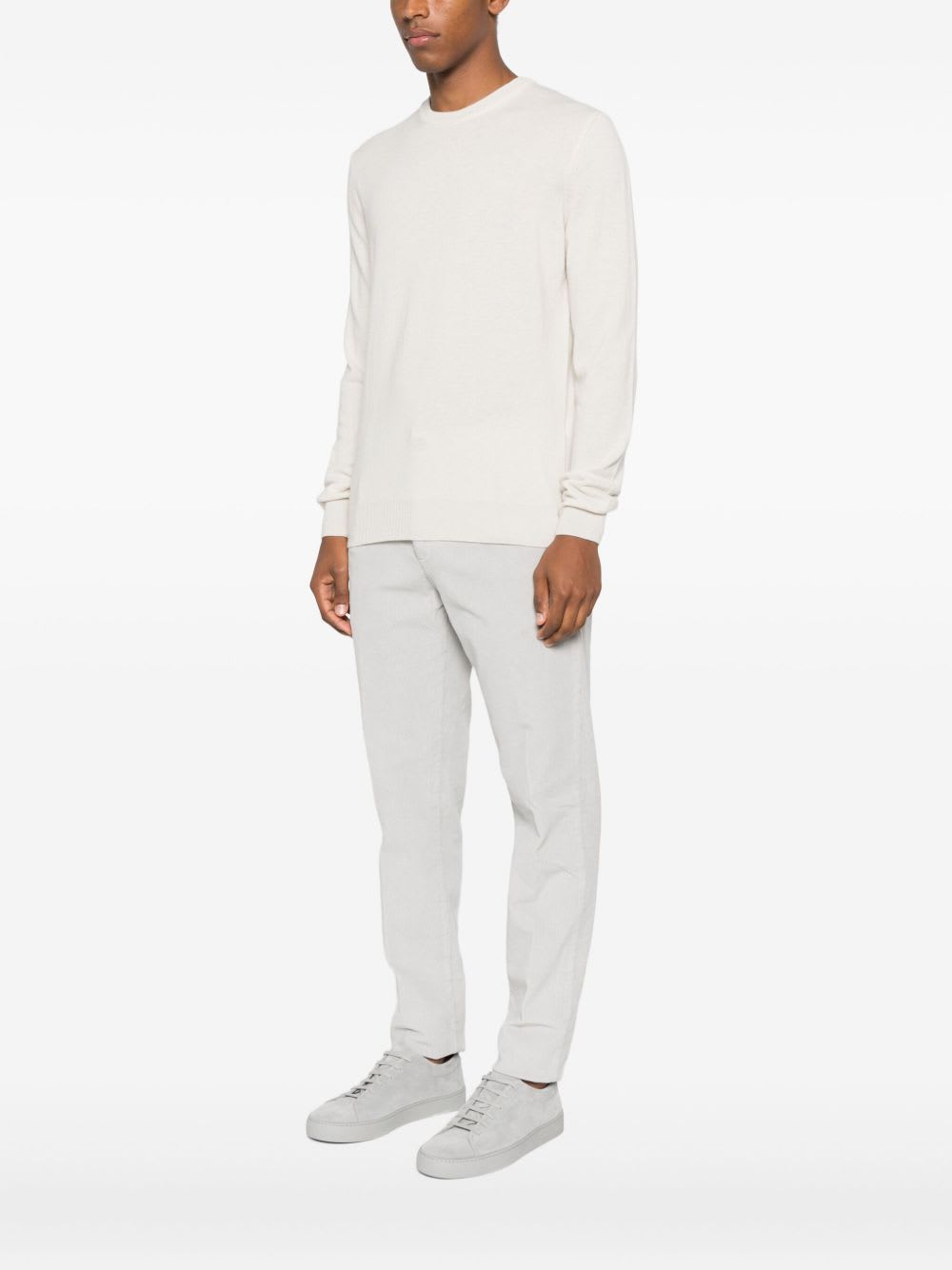 Corneliani Crewneck Sweater In Animal Print