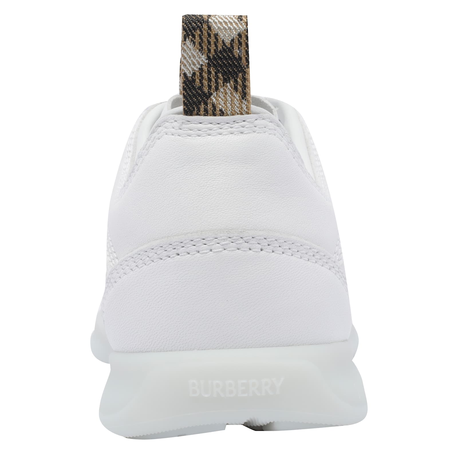 Burberry Matrix Sneakers In White