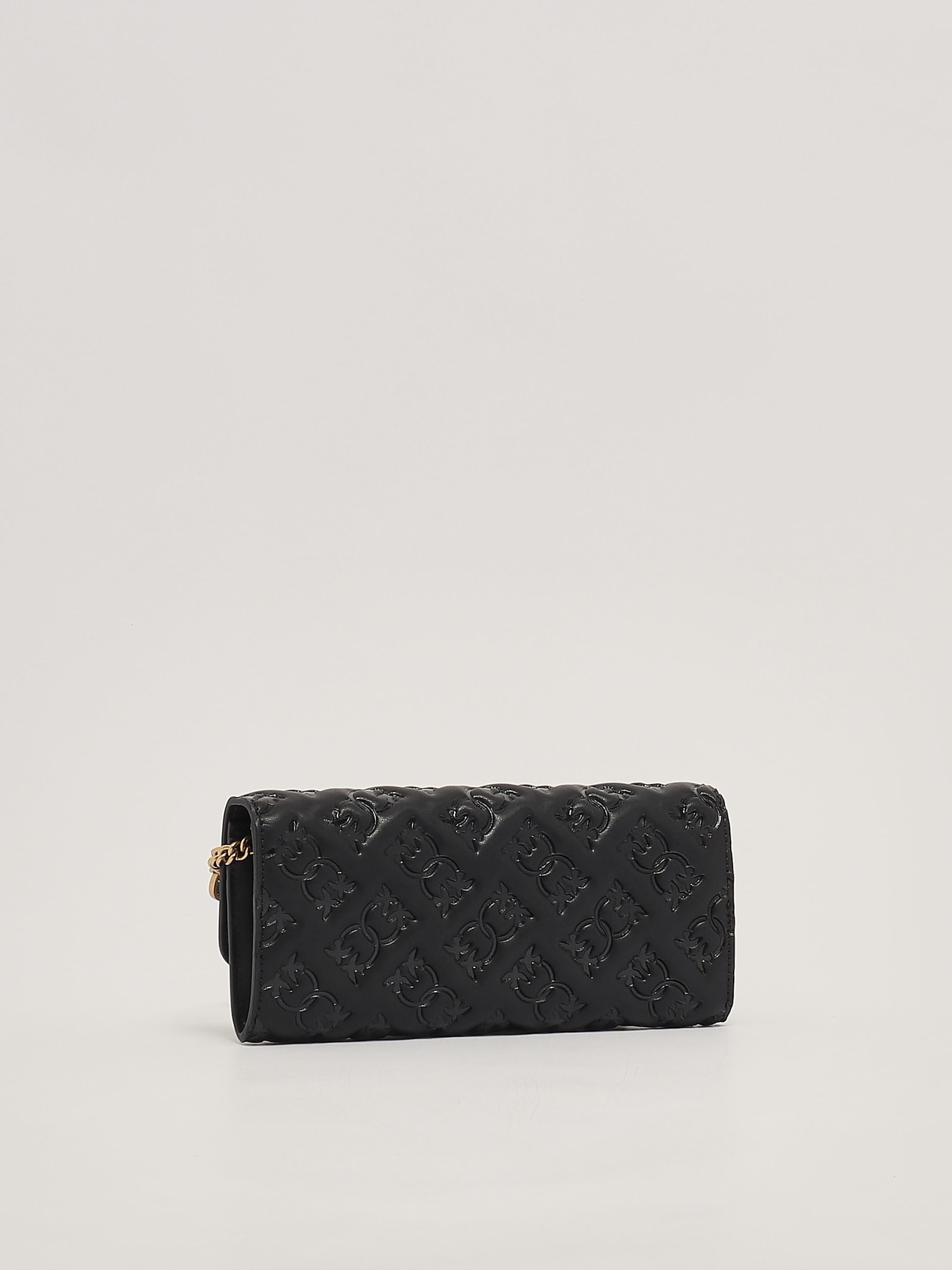 Shop Pinko Love Tiny Birds Wallet Wallet In Nero