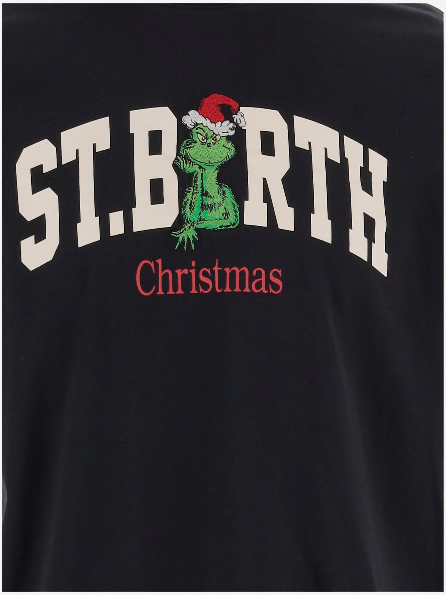 Mc2 Saint Barth Logo-print Short-sleeve T-shirt In Black