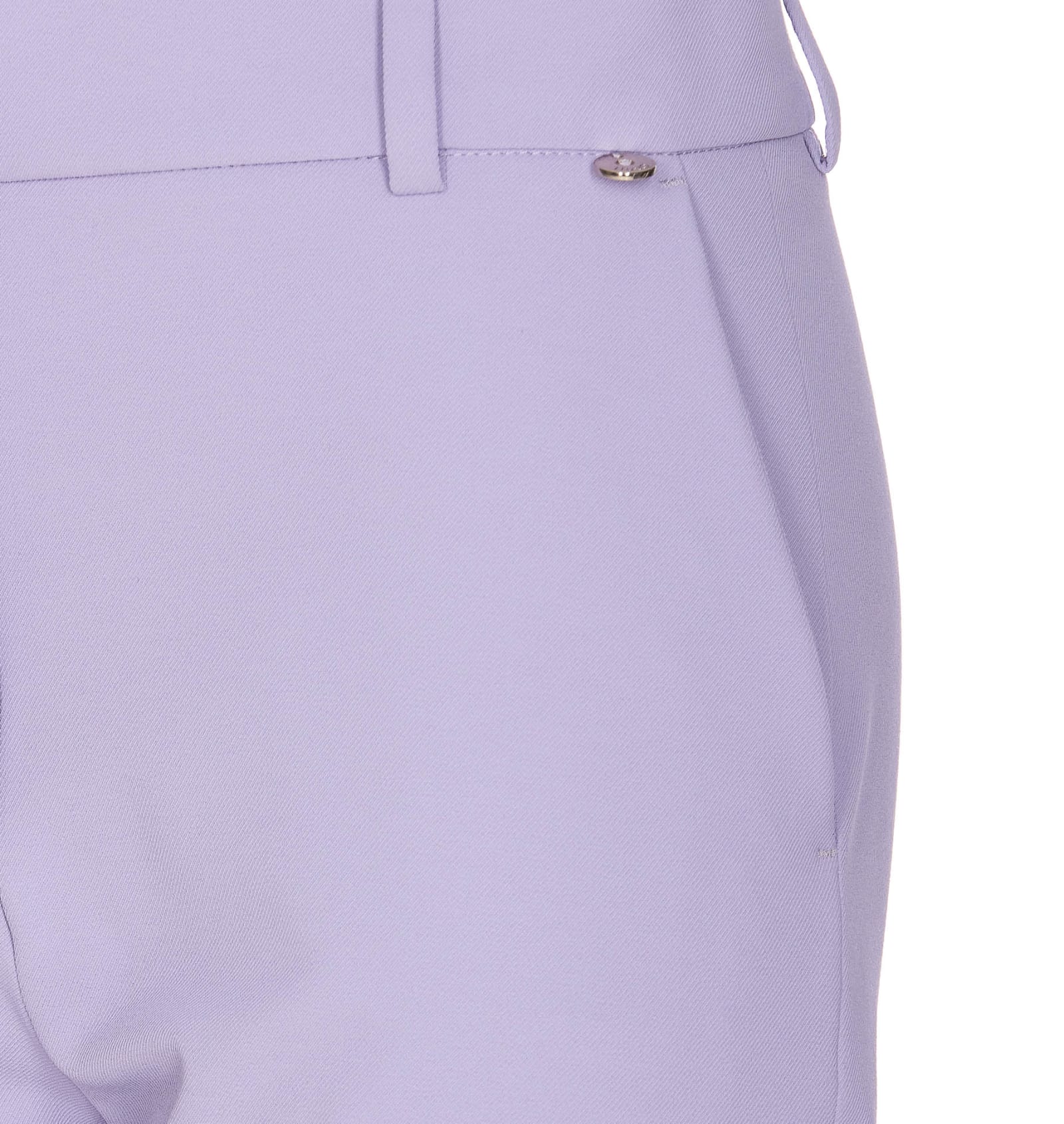 Shop Liu •jo Pants In Purple