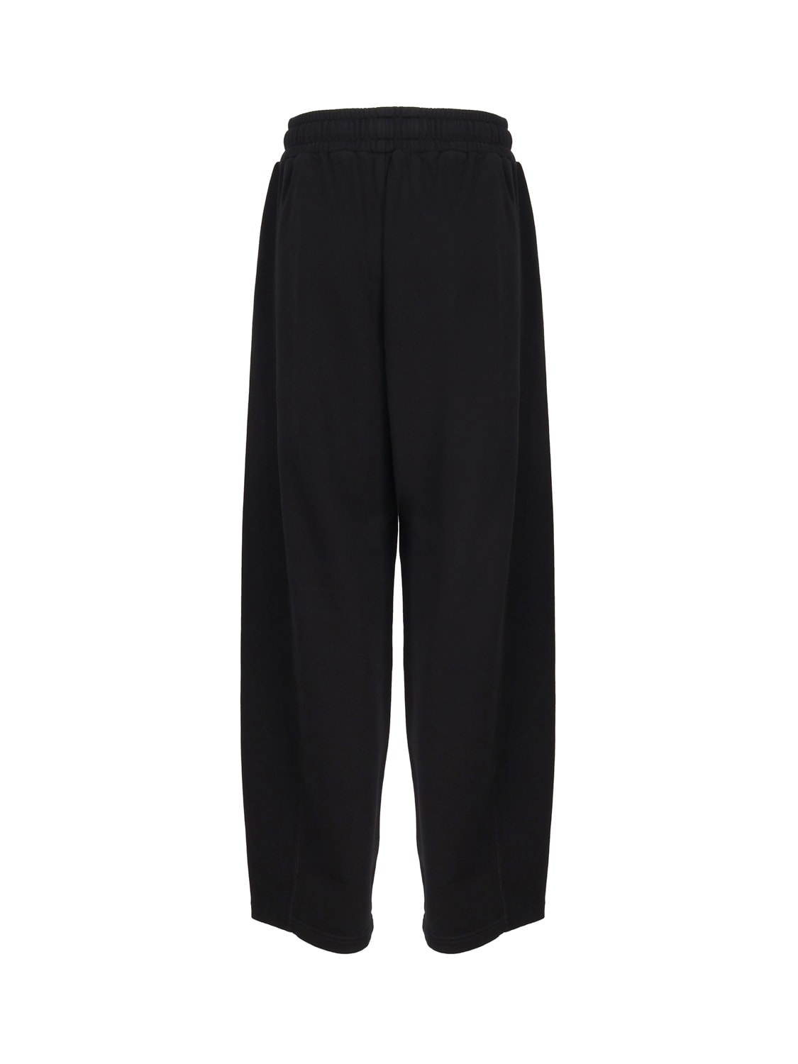 Shop Stella Mccartney Cotton Sporty Pants In Black