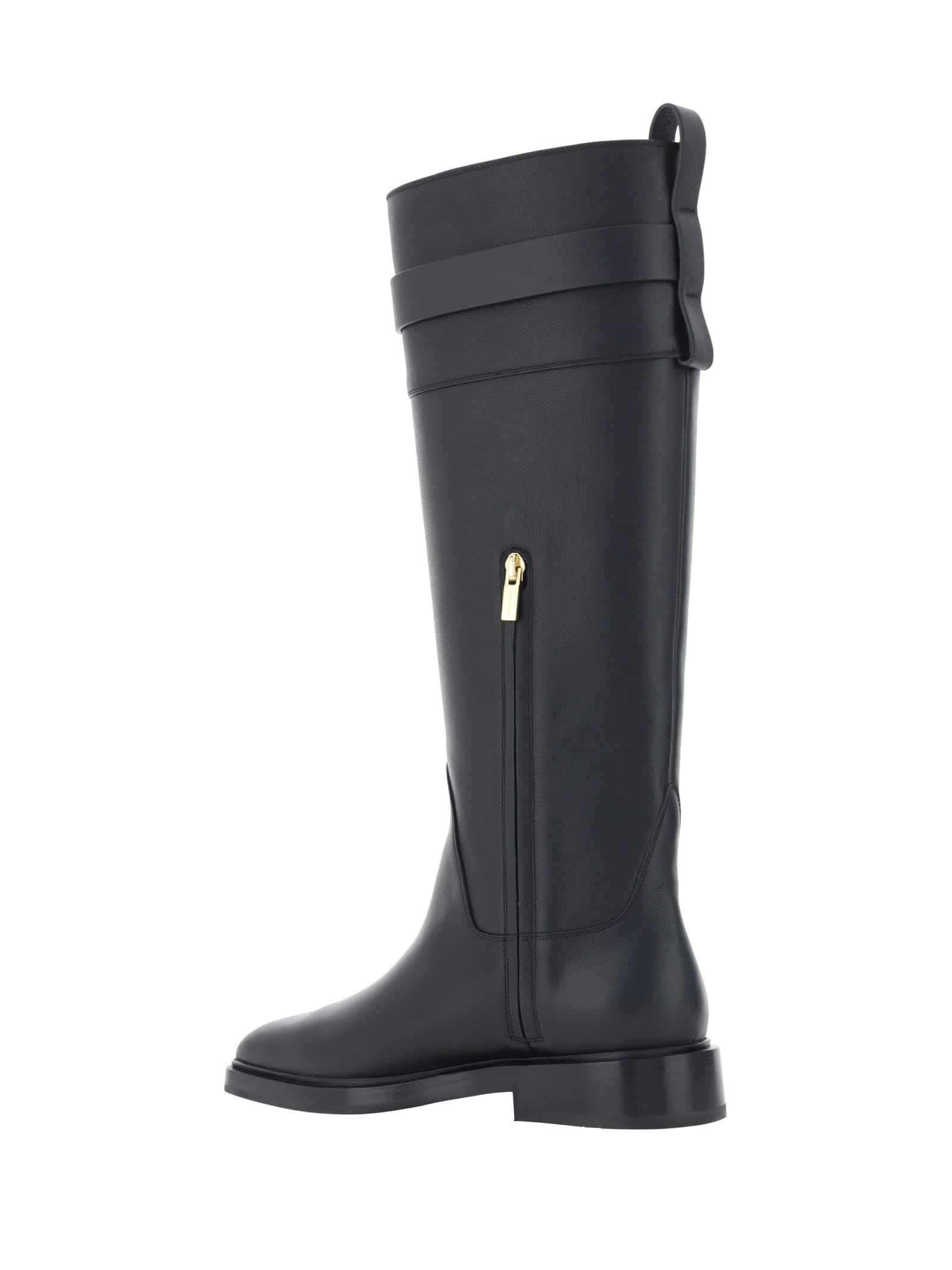 Shop Ferragamo Boots In Black