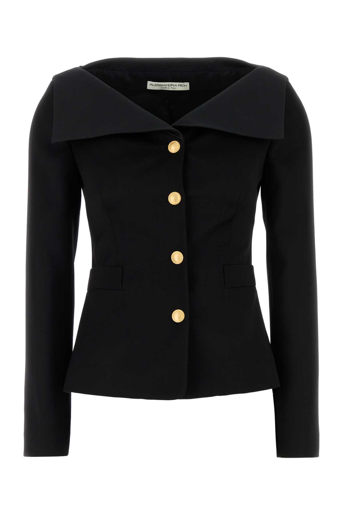 Black Wool Blazer