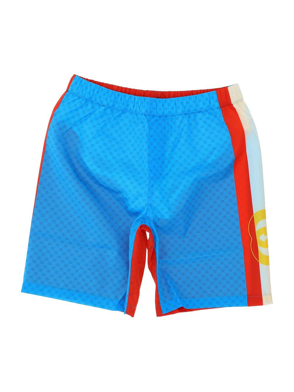 Gucci Logo Printed Swim Shorts