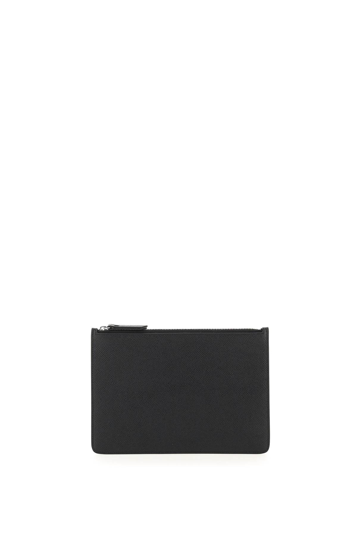 Grained Leather Small Pouch