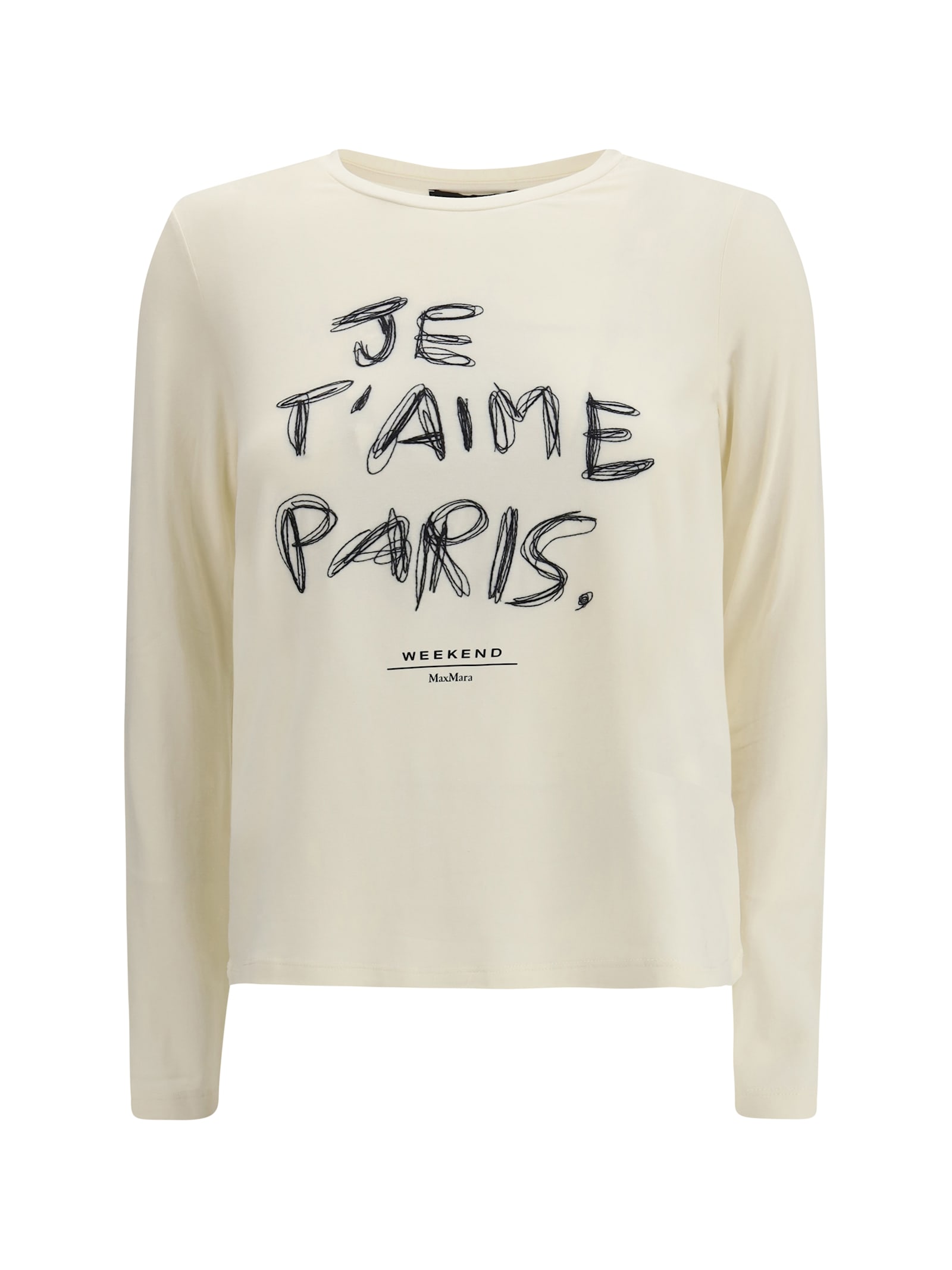 Weekend Max Mara Stretch Jersey Renoir T-shirt In White