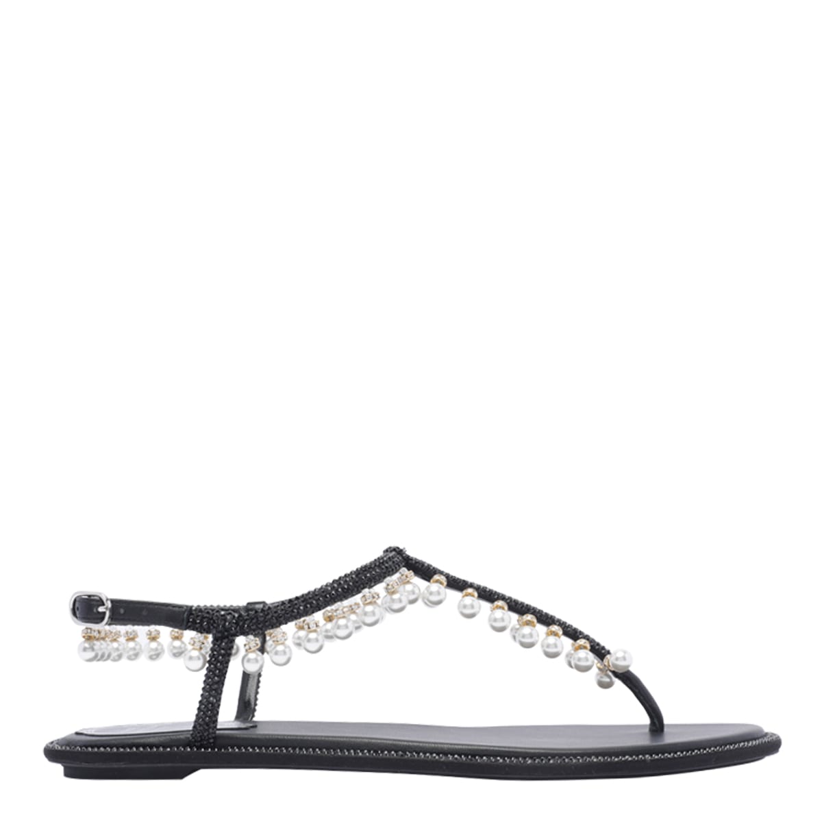 René Caovilla Pearls Diana Sandals