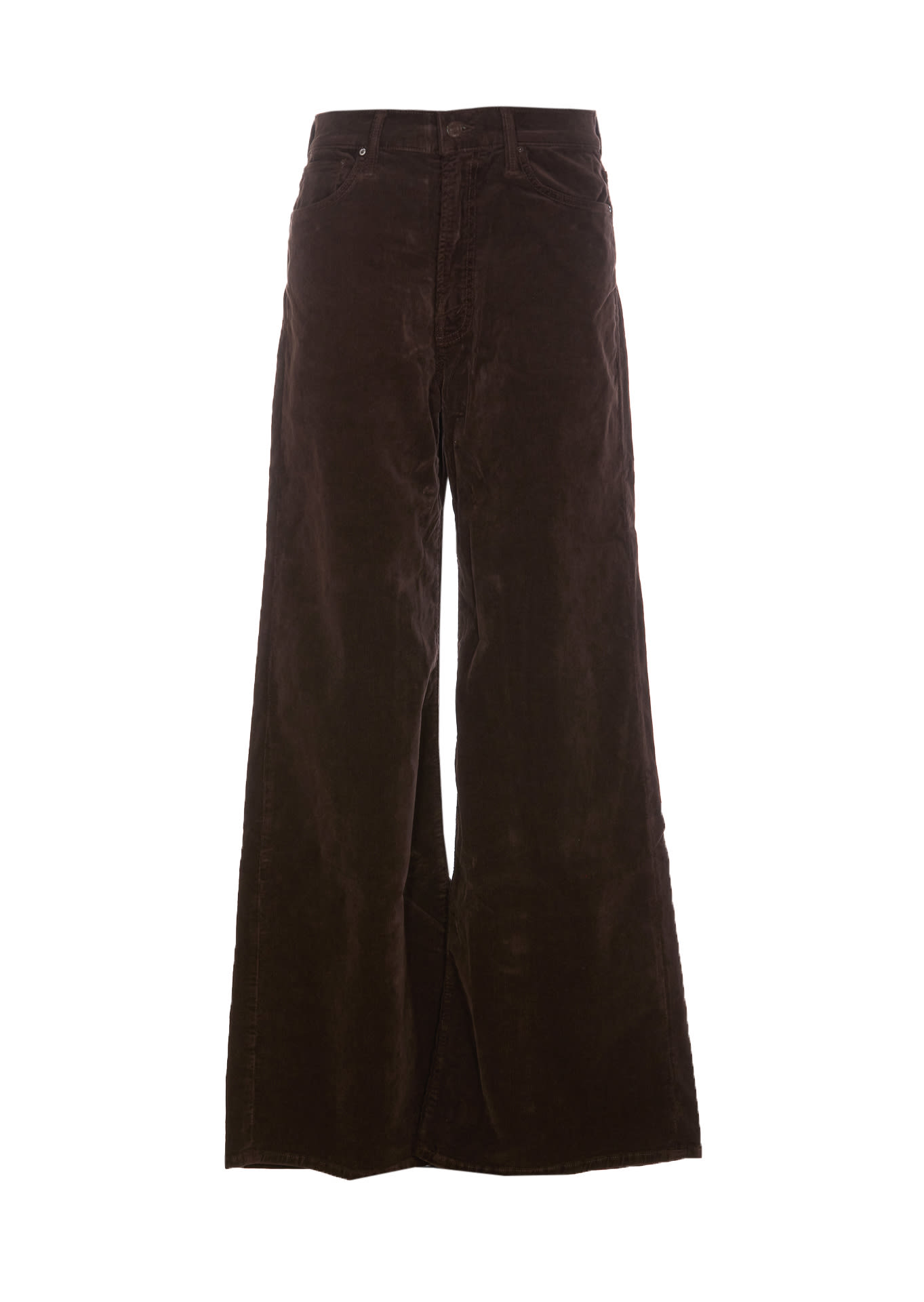 Shop Mother The Ditcher Roller Zip Sneak Pants In Black