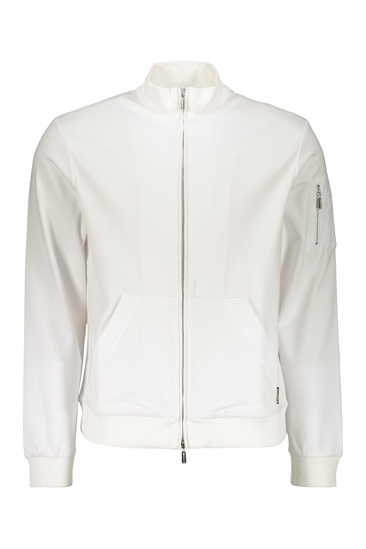 Techno Fabric Full-zip Sweatshirt