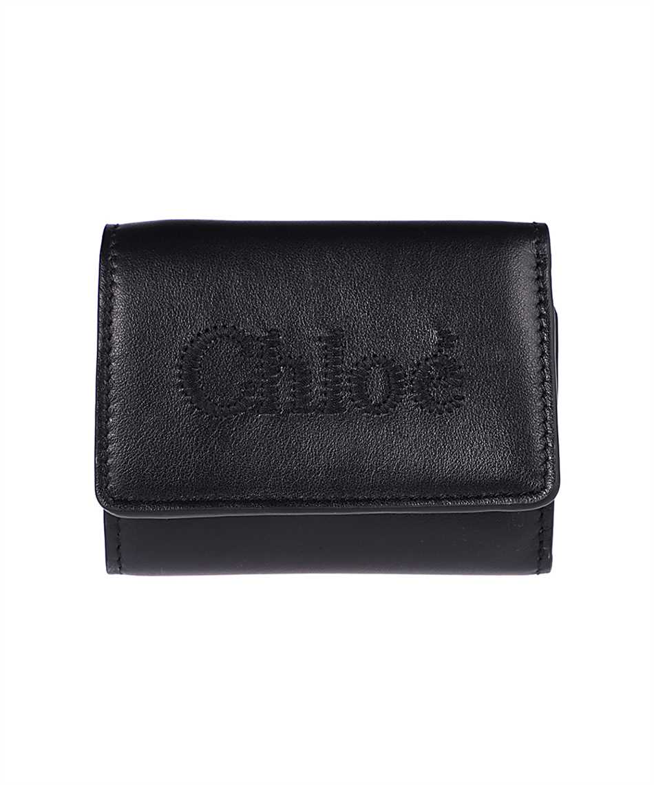 Chloé Leather Wallet In Black