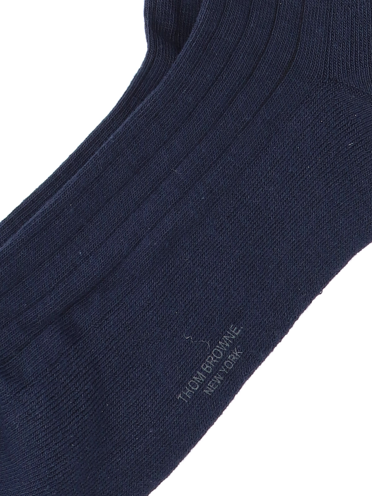 Thom Browne Socks In Blue