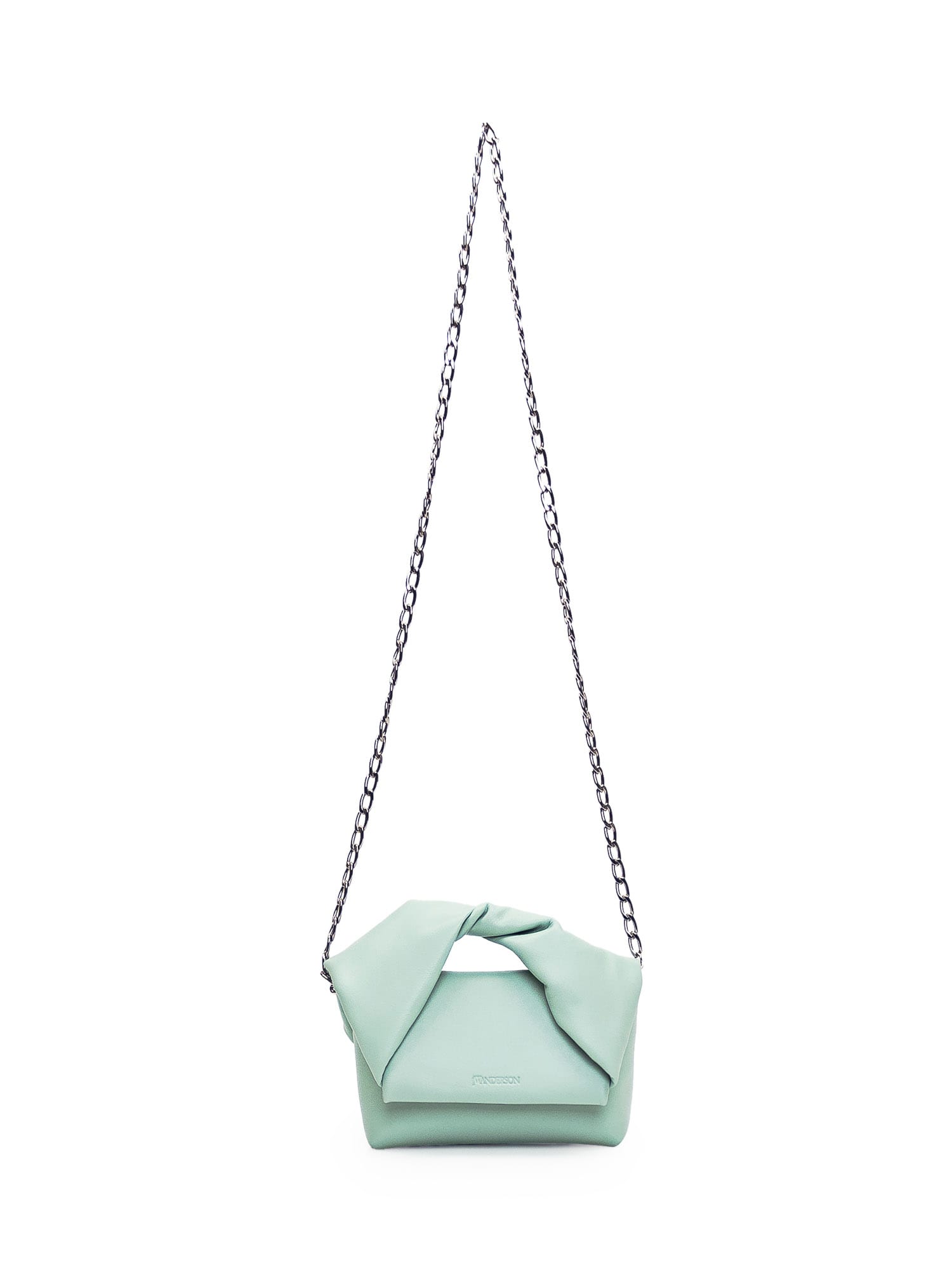 Shop Jw Anderson Small Twister Bag In Mint