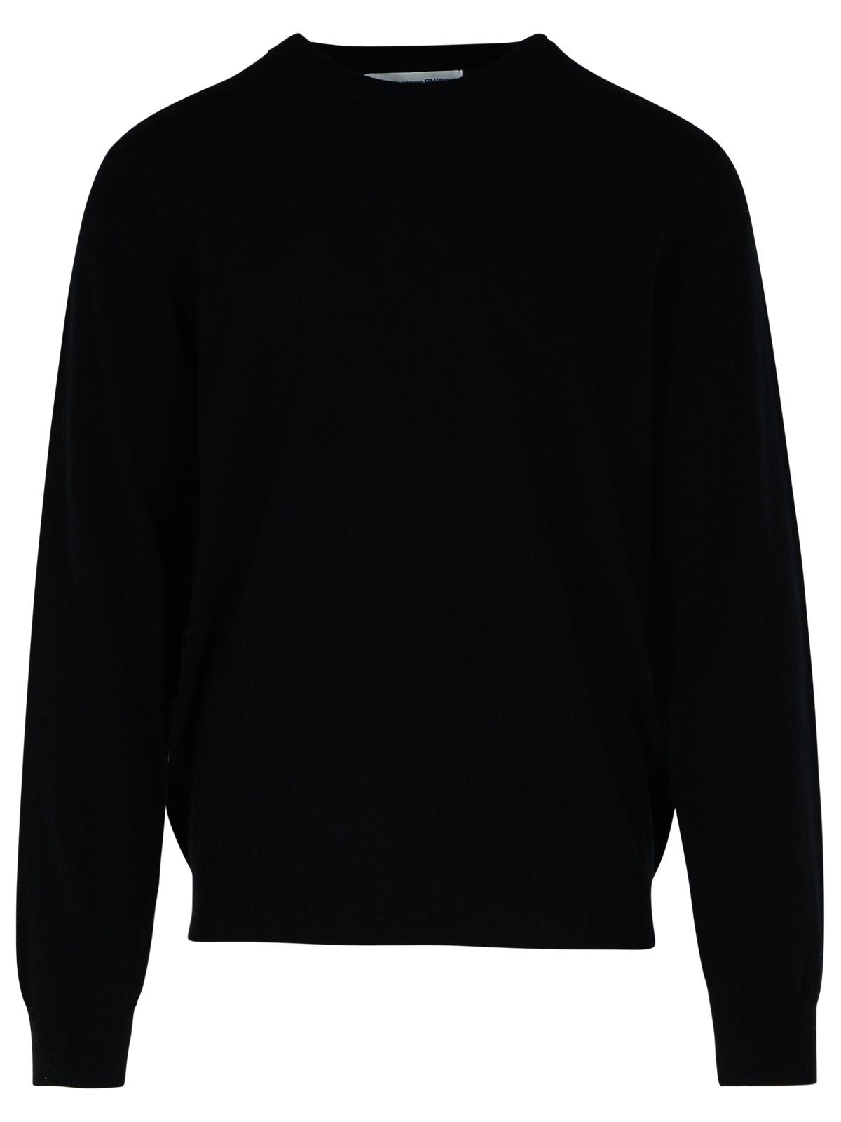 Comme des Garçons Shirt Black Wool Sweater