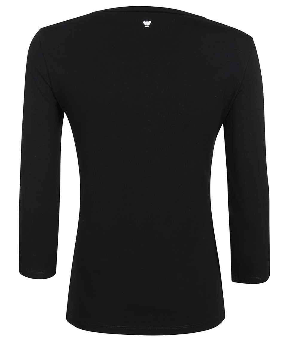 Weekend Max Mara Long Sleeve T-shirt In Black