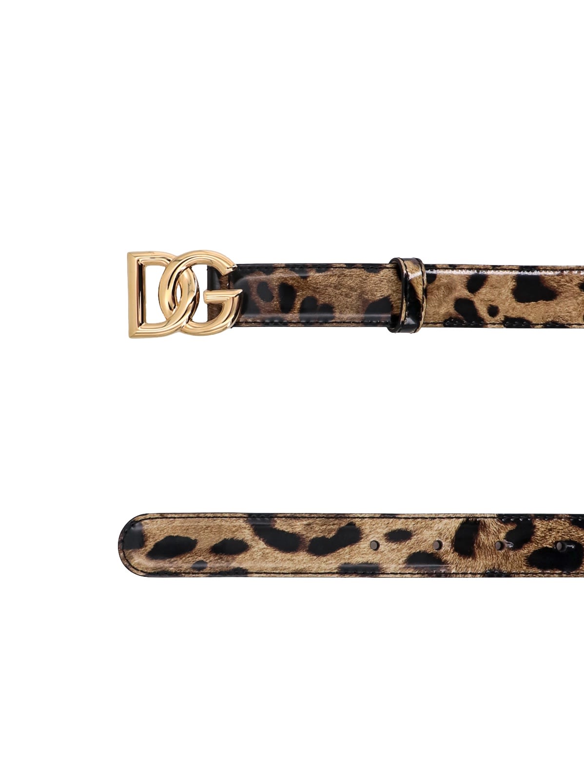 Shop Dolce & Gabbana Belt In Leo