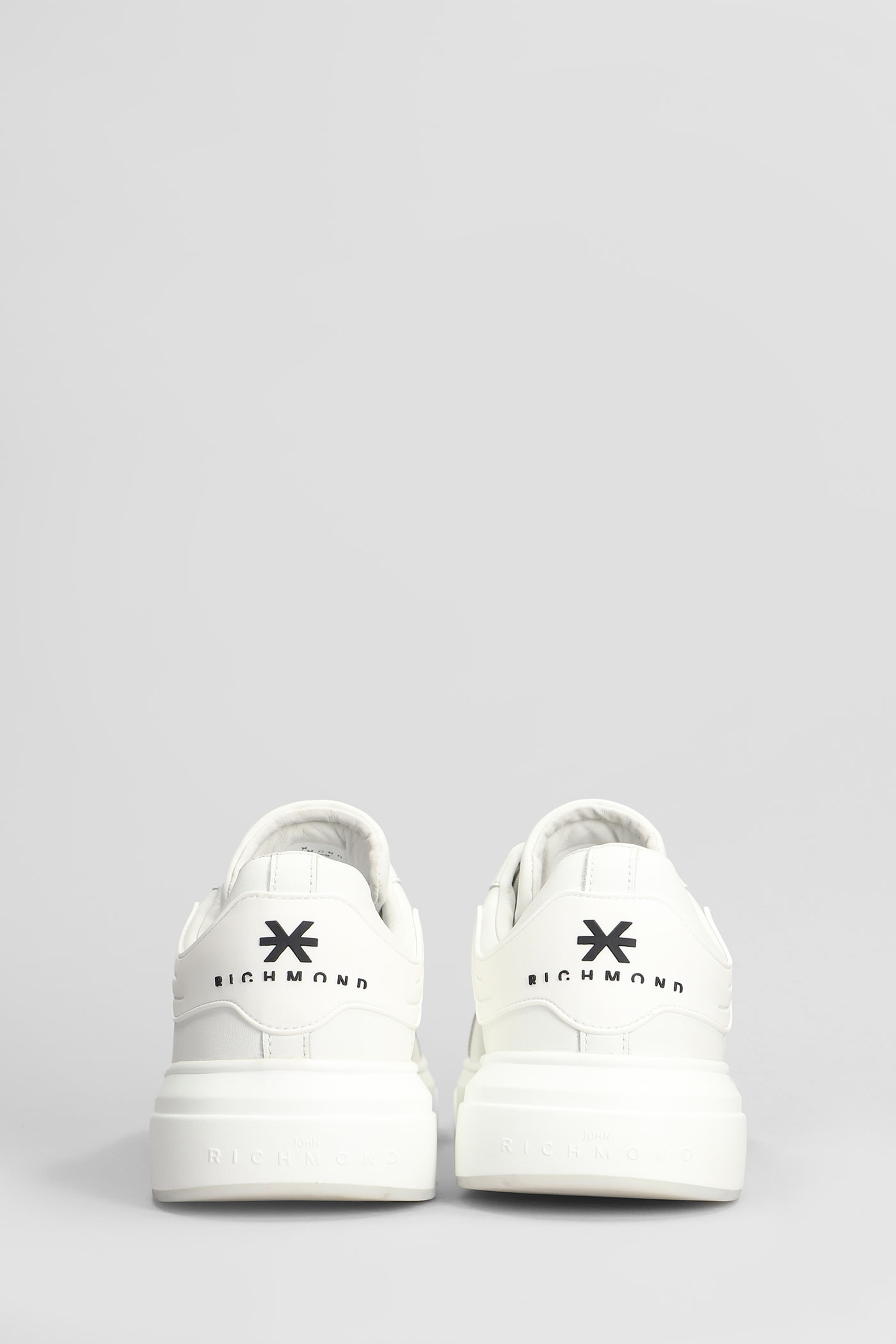 JOHN RICHMOND SNEAKERS IN WHITE LEATHER 