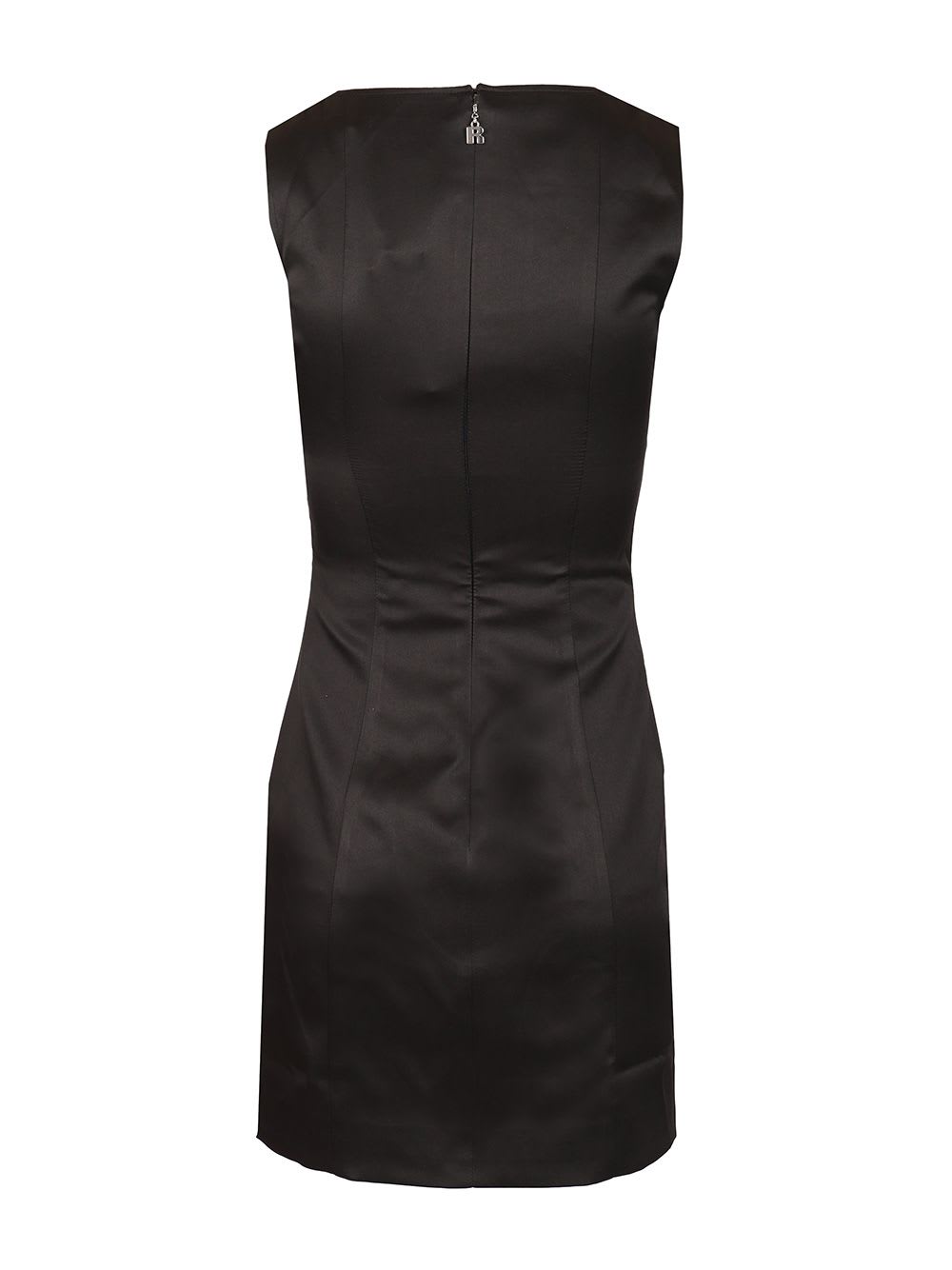 Rotate Birger Christensen Satin Flower Mini Dress