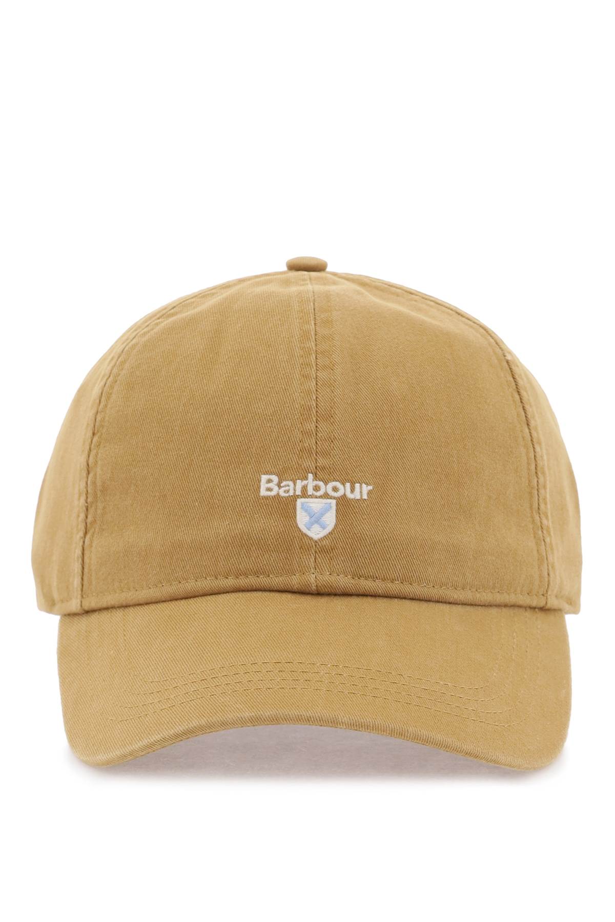 Shop Barbour Cascade Baseball Cap In Cumin (beige)