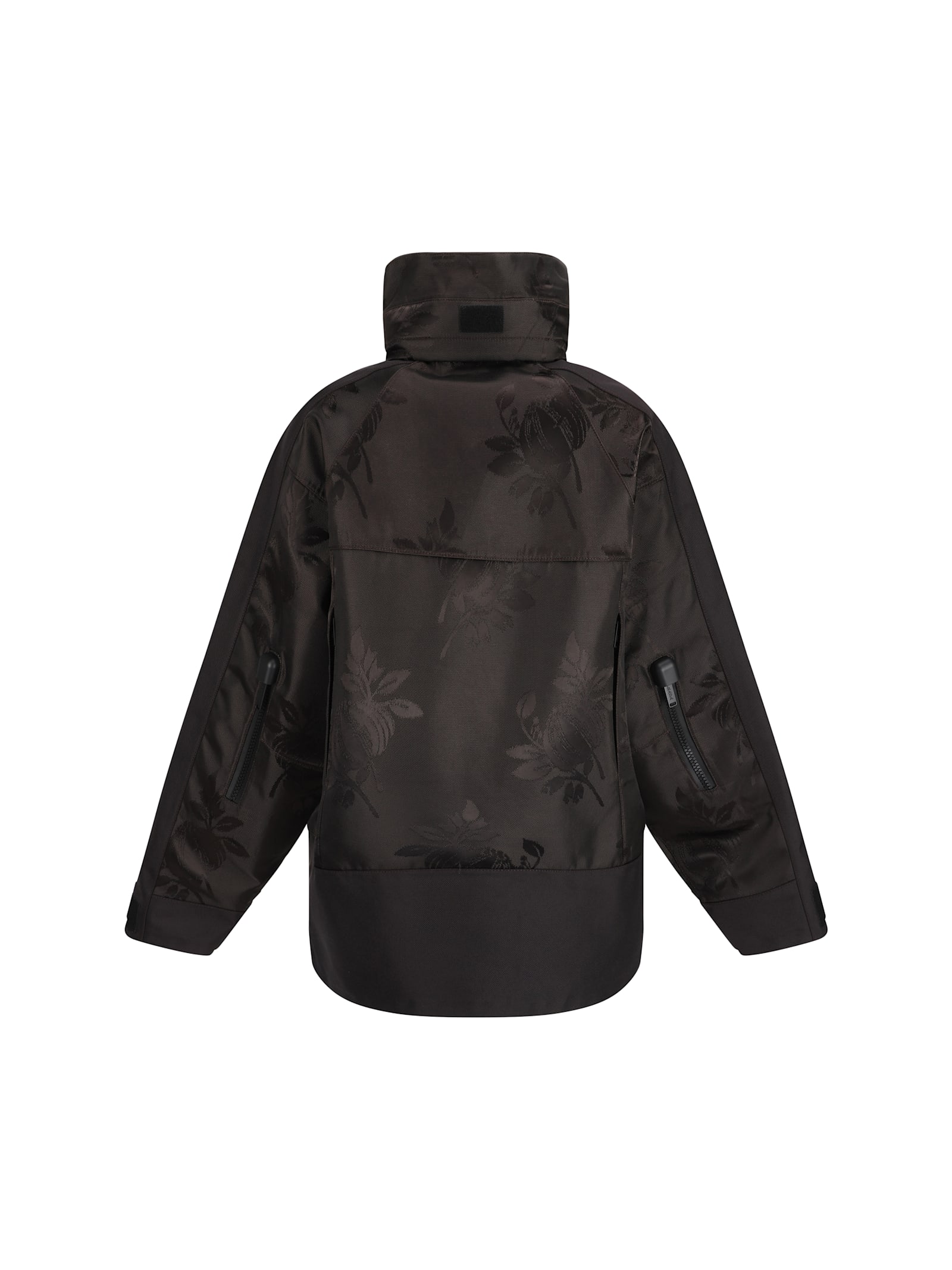 Shop Prada Jacket In Ebano