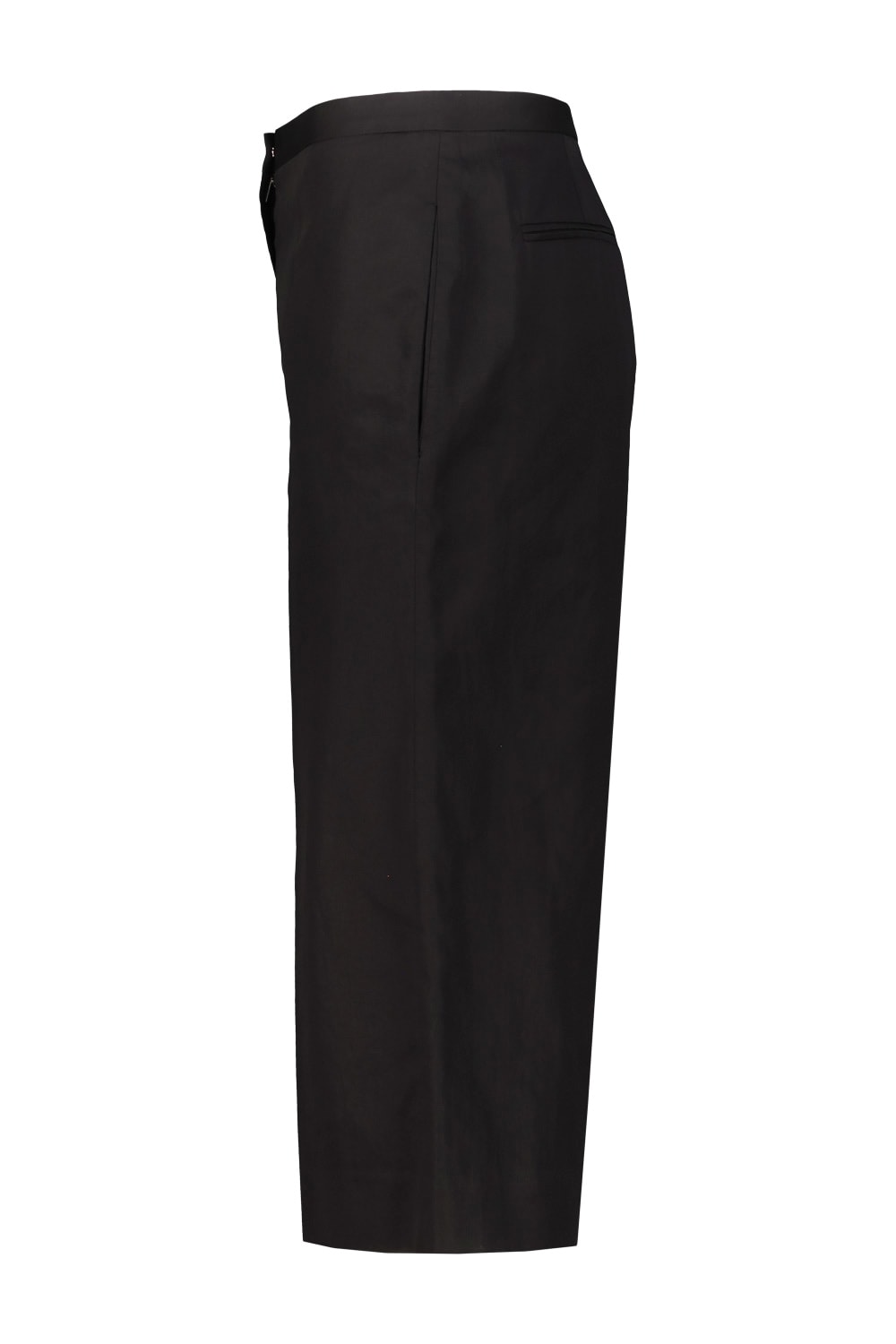 The Row Sayge Cotton Track Pants In Black