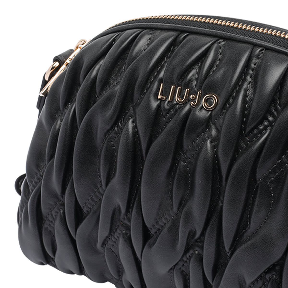 Liu •jo Medium Crossbody Bag Adjustable Strap In Black