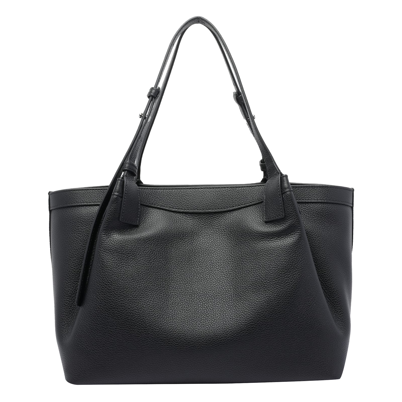 Serapian Secret Small Mosaic Leather Tote Bag In Black