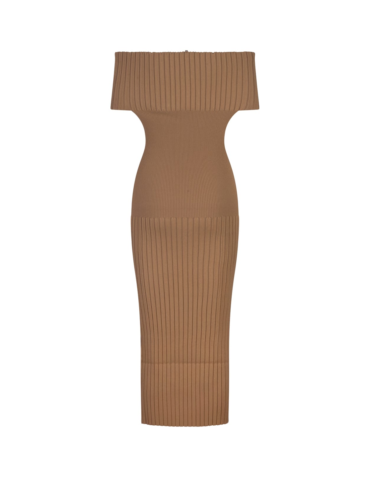 Shop Sportmax Brown Feritos Dress