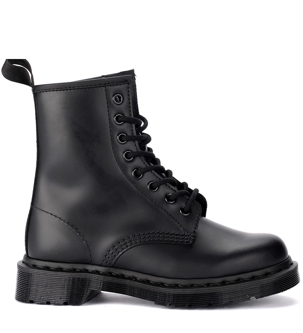 Dr. Martens 1460 Mono Black Leather Ankle Boots