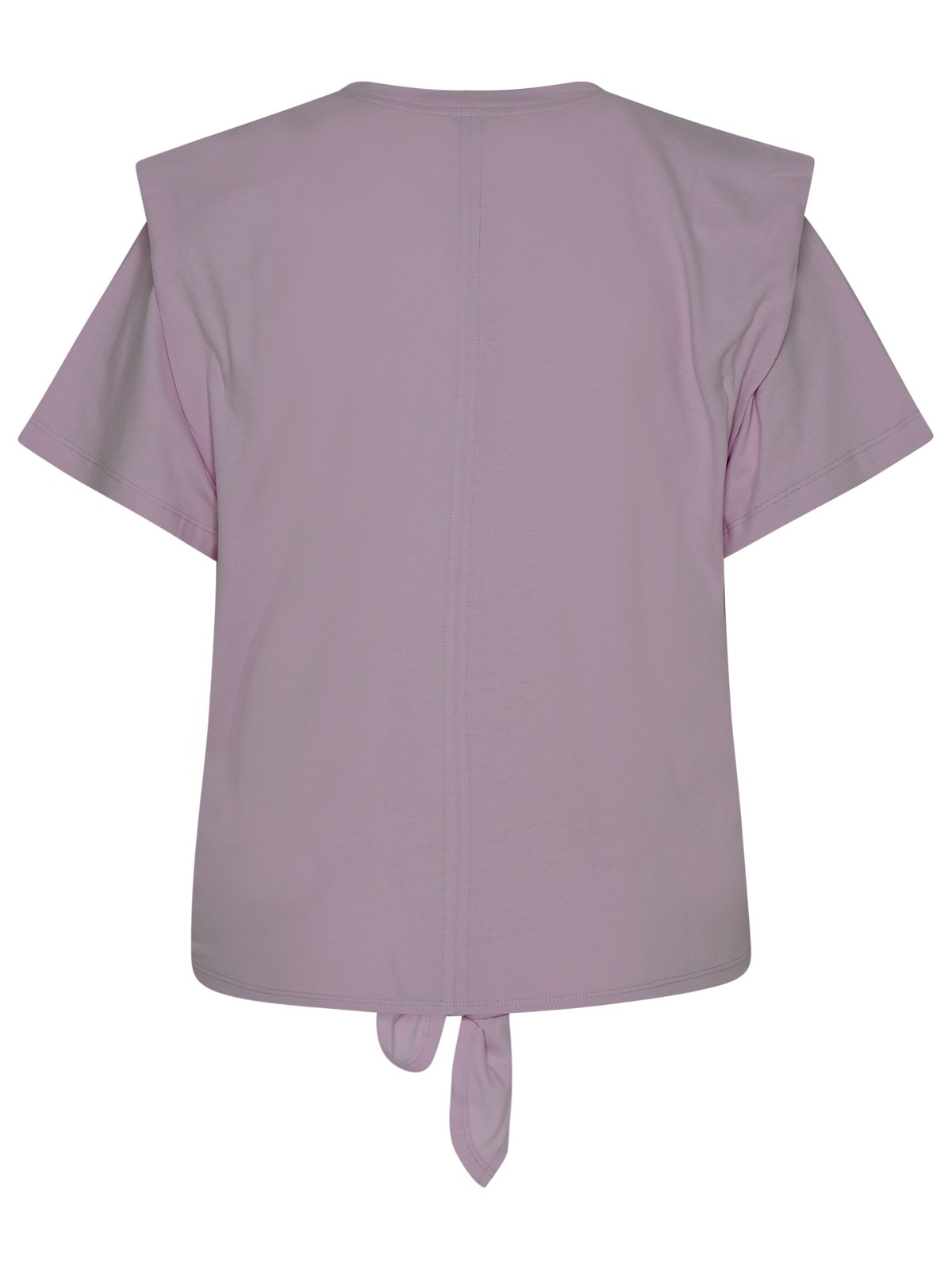 Shop Isabel Marant Zelikia Rose Cotton T-shirt In Lk Light Pink