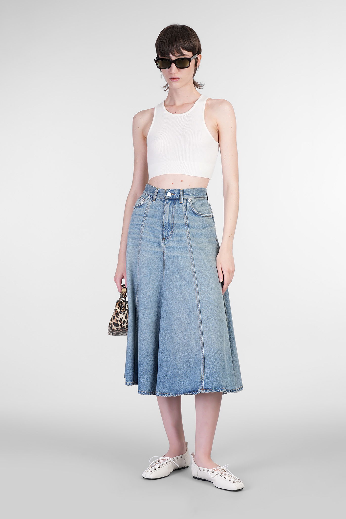 Haikure Mid Serenity Ionic Blue Skirt