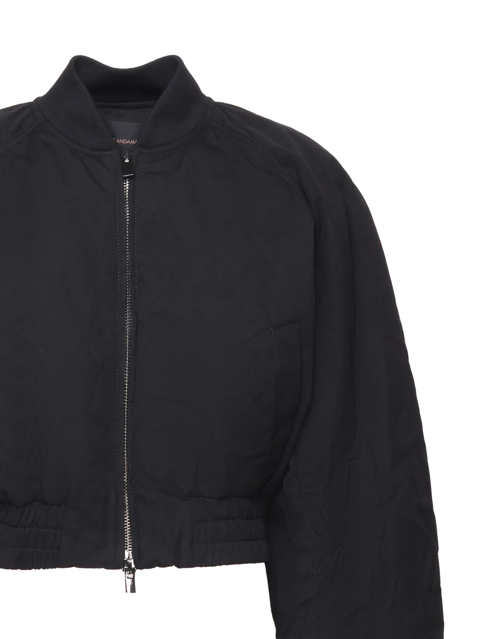 The Andamane Long-sleeved Casual Jacket In Black
