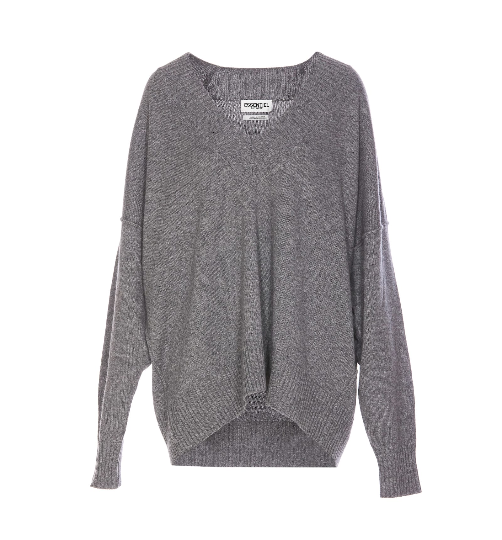 ESSENTIEL ANTWERP OVERSIZED V-NECK SWEATER 