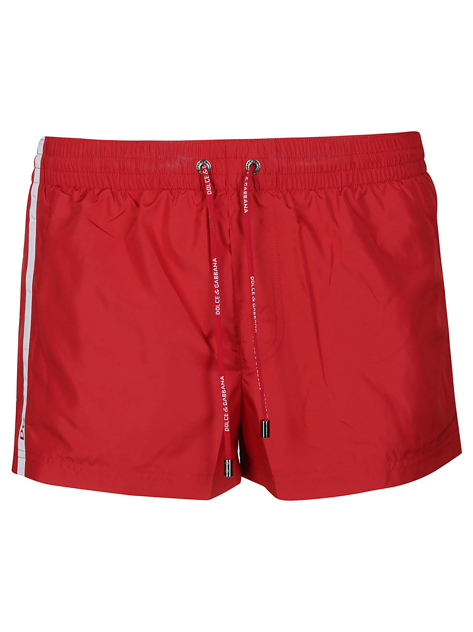 Dolce & Gabbana Red Swimming Shorts