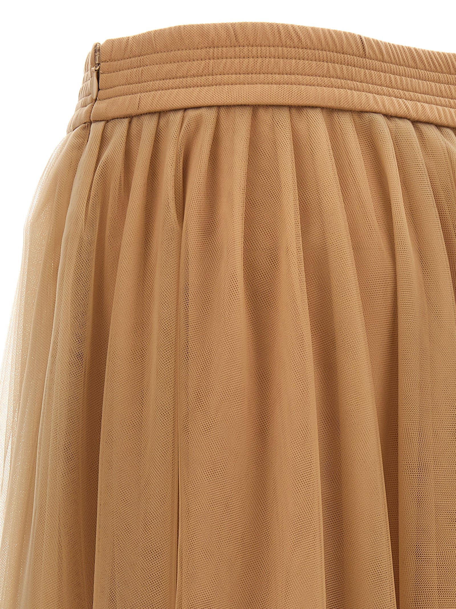 FABIANA FILIPPI TULLE MIDI SKIRT 