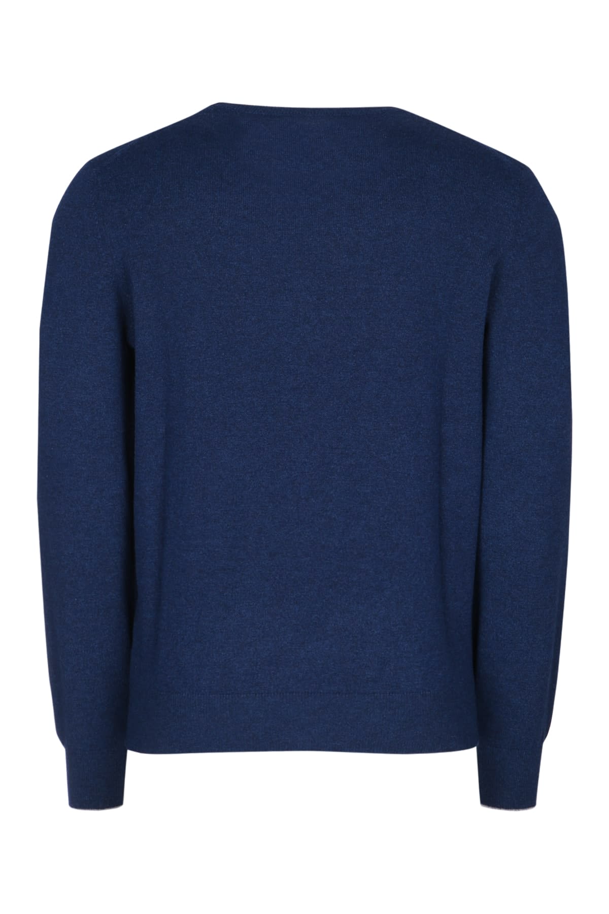 Brunello Cucinelli Cashmere Crewneck Sweater In Blue
