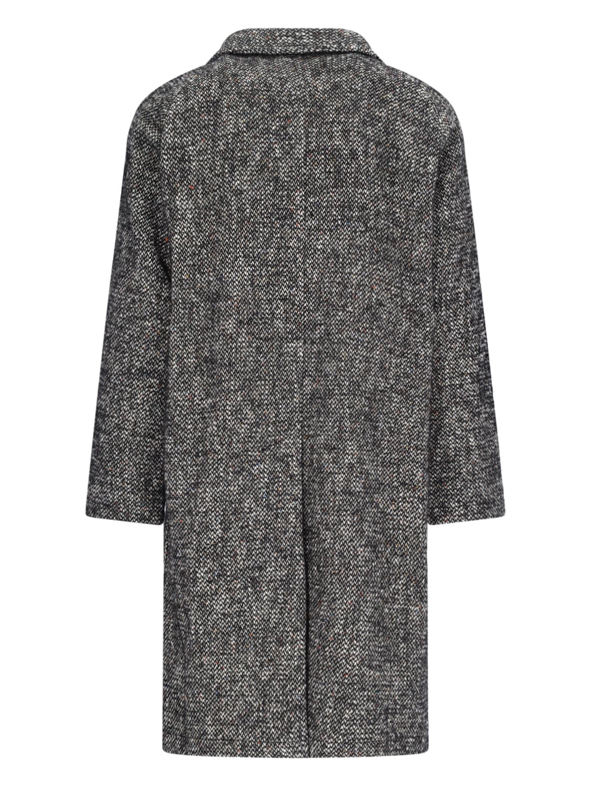 Shop Tagliatore Single-breasted Midi Coat In Black