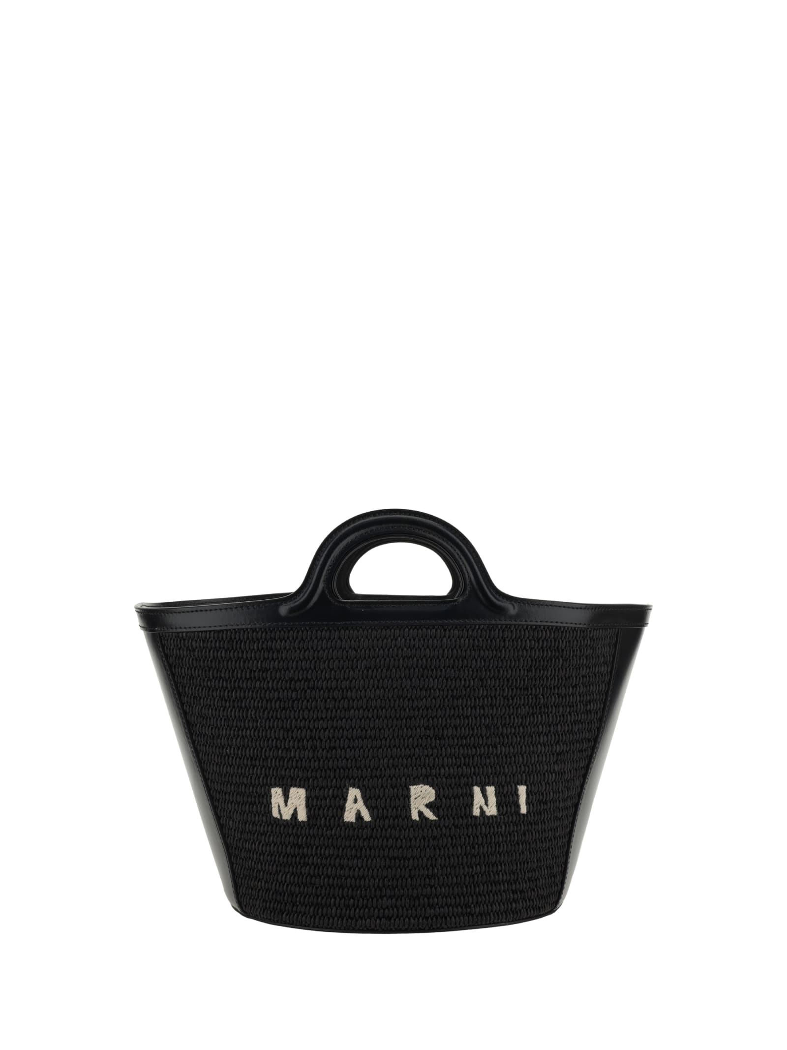 Shop Marni Tropicalia Bucket Bag In 00n99