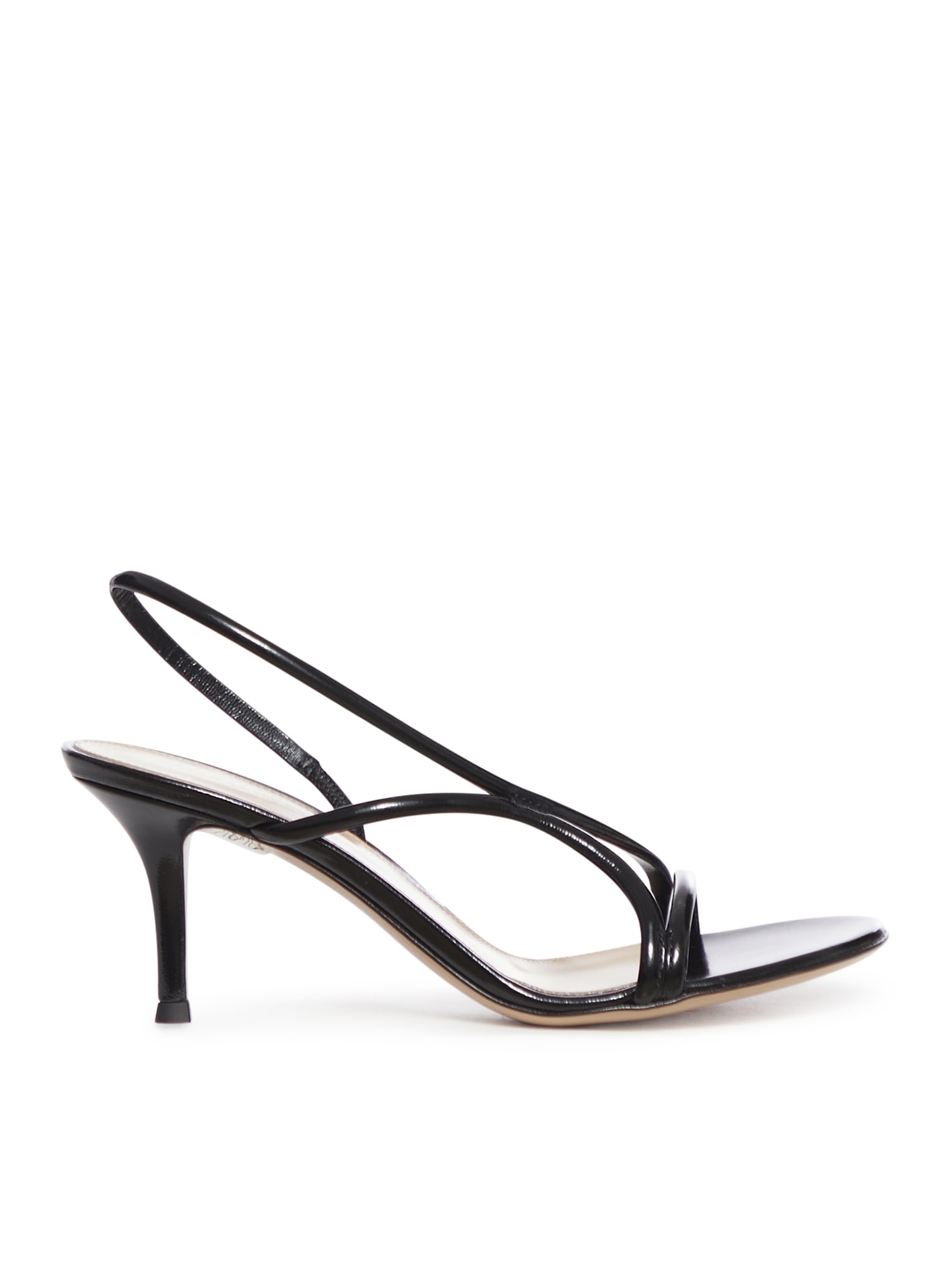 Shop Gianvito Rossi G32498 Nuit In Ner Black