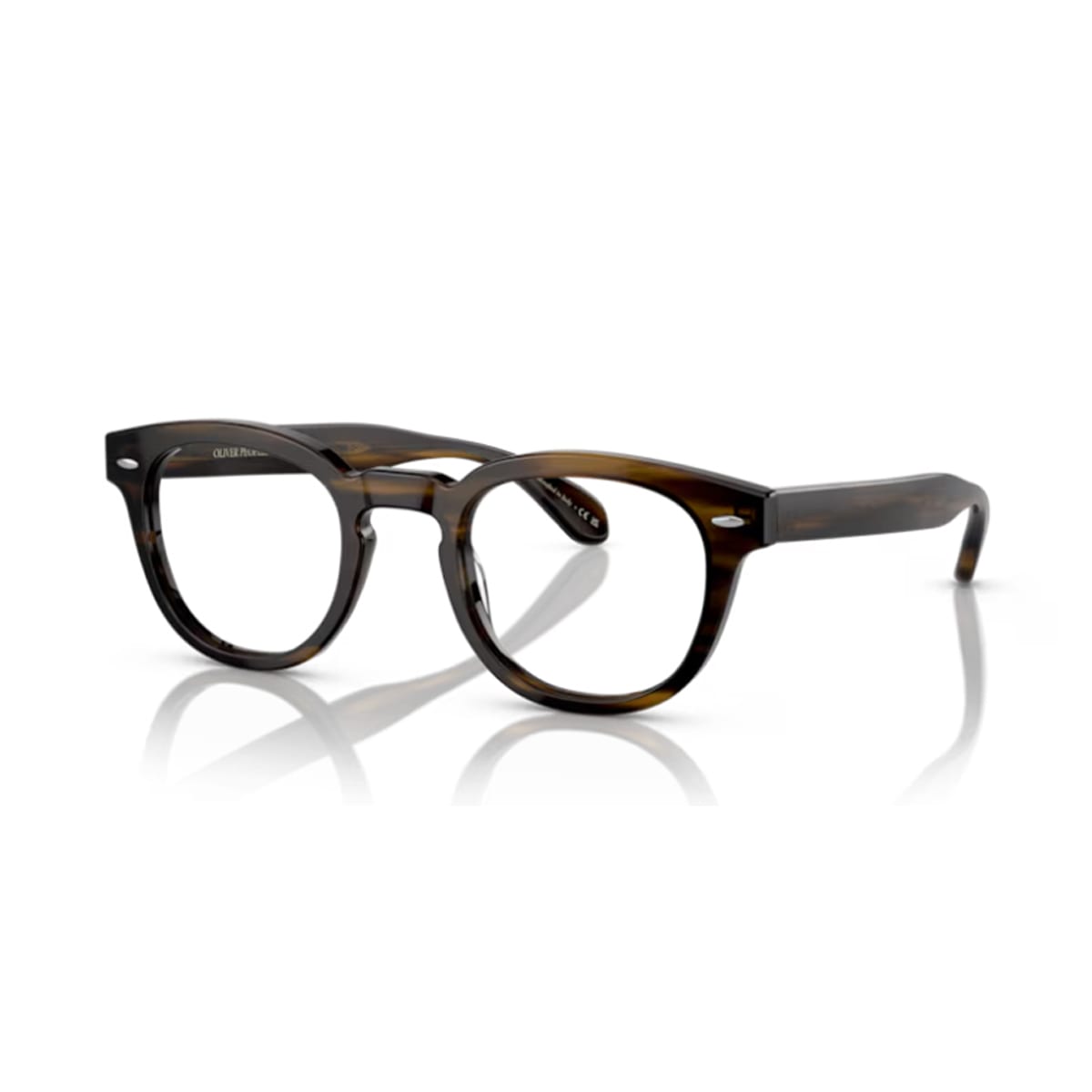 Shop Oliver Peoples Ov5036 - Sheldrake 1677 Marrone Corteccia Glasses