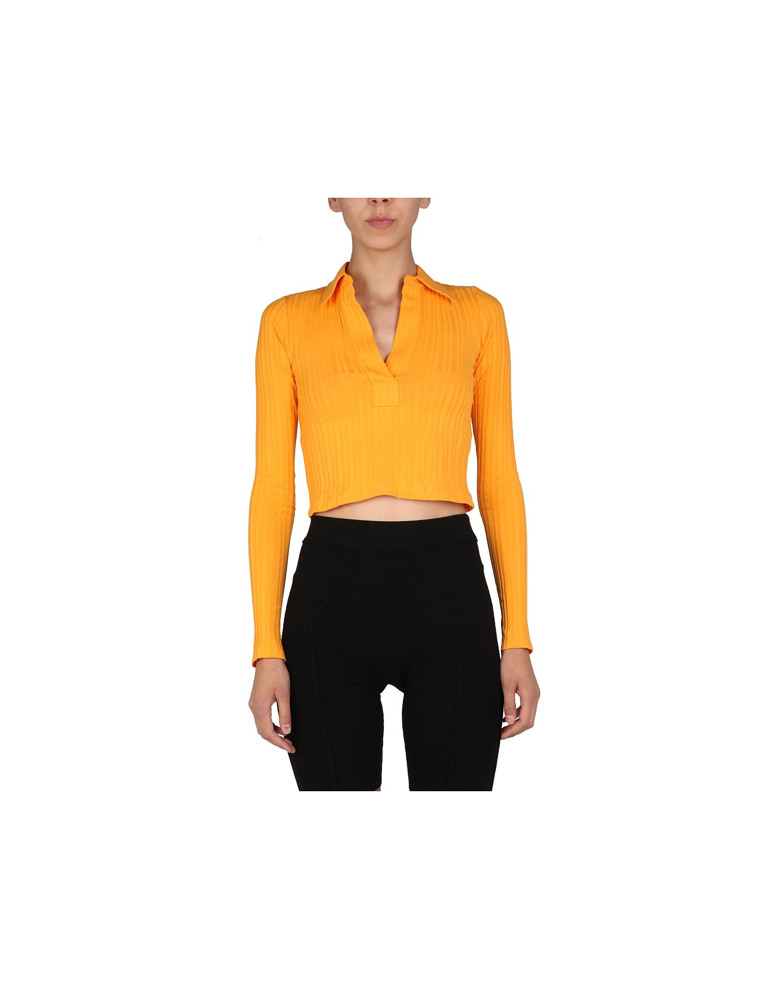 Helmut Lang Cropped Polo
