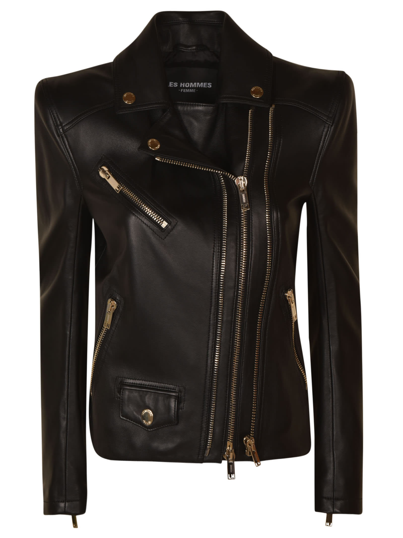 Les Hommes Leather Perfecto Jacket