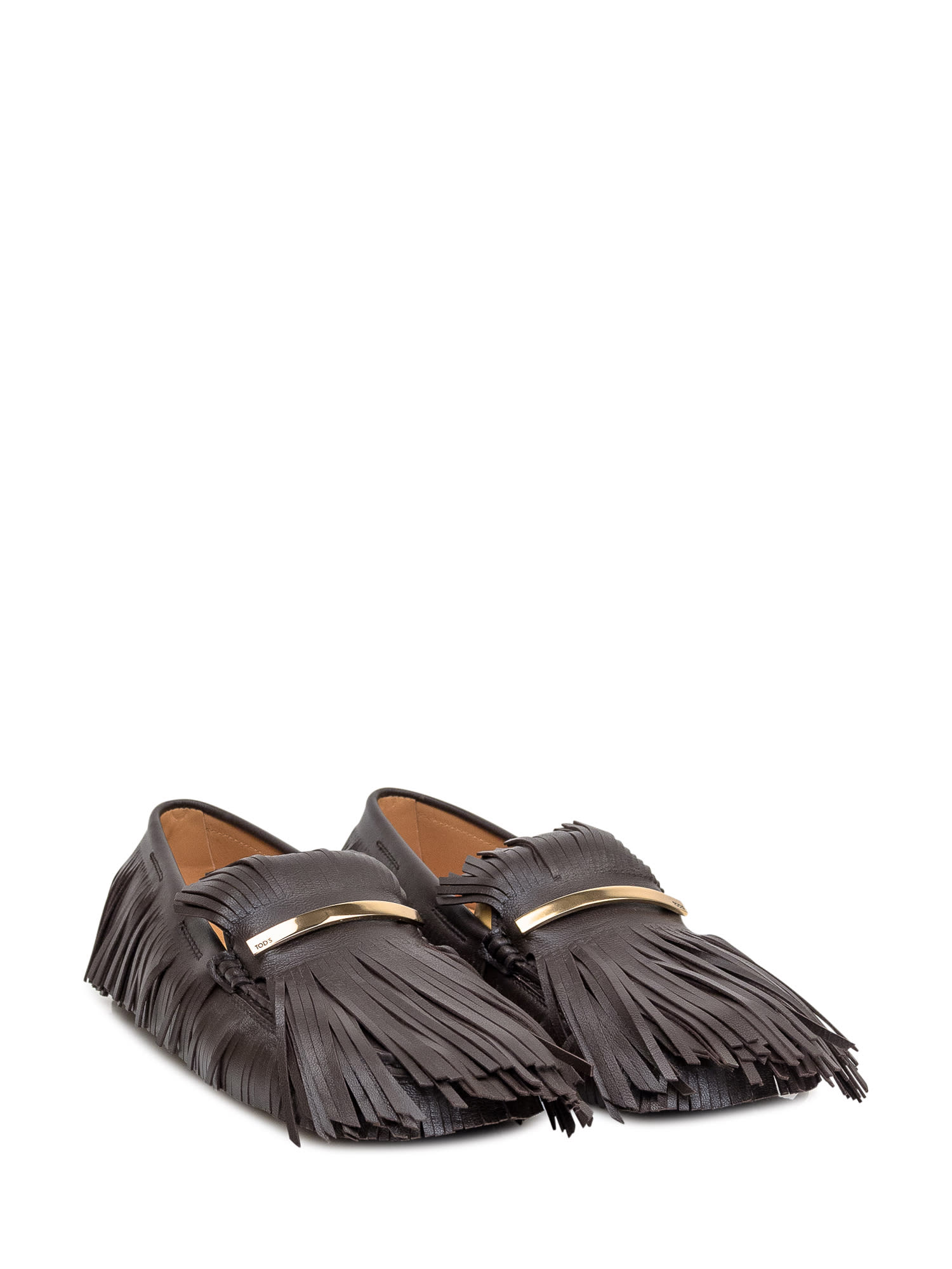 Shop Tod's Yorky Loafer In Palissandro