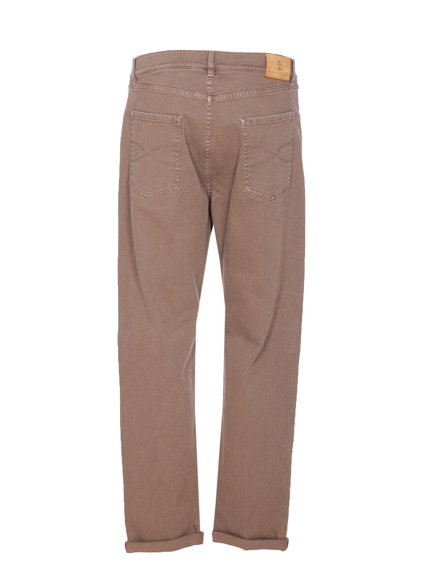 Brunello Cucinelli Pantsshorts In Brown
