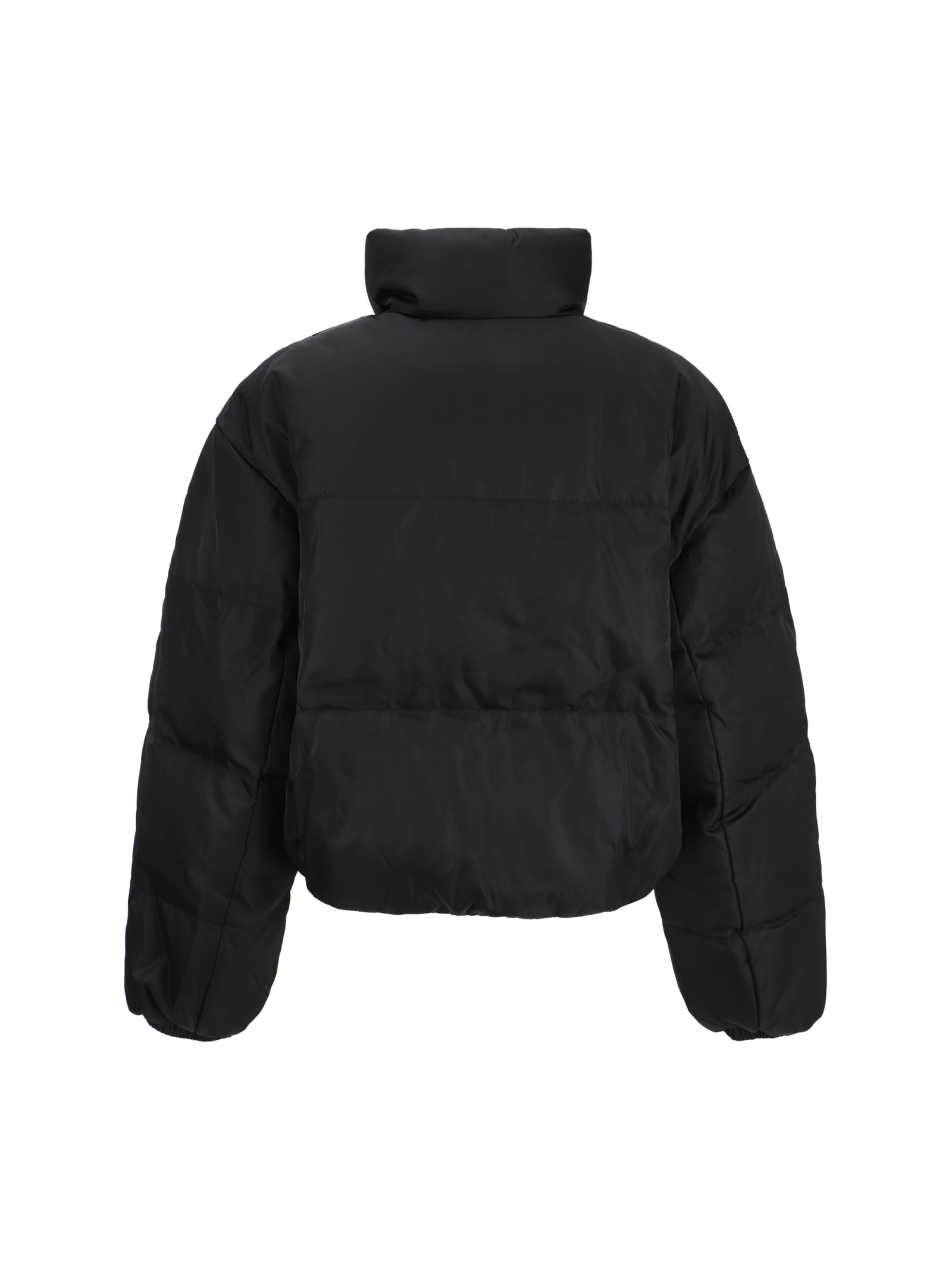 Shop Marant Etoile Telia Down Jacket In Black