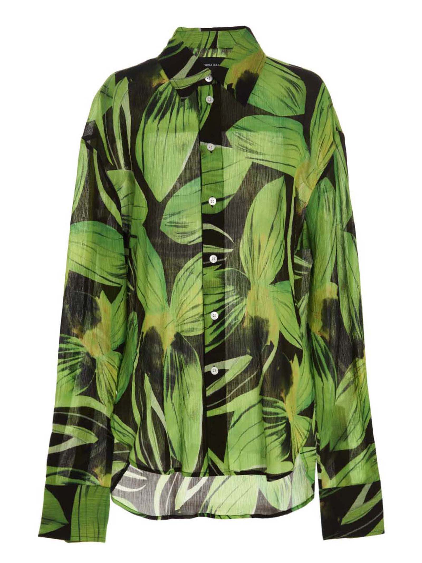 Oversize Shirt With A Print.