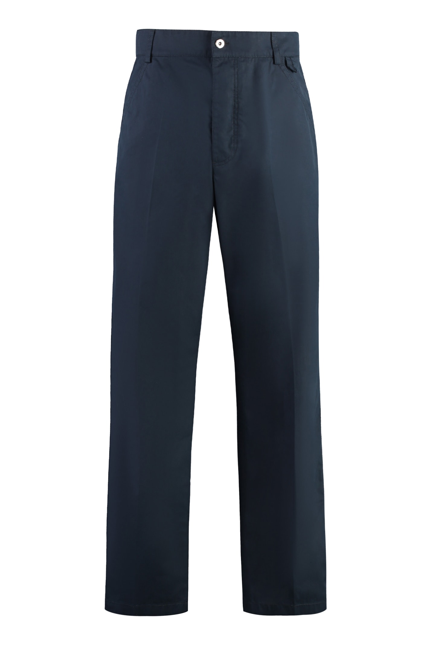 Bottega Veneta Cargo Pants In Lightweight Cotton Twill In