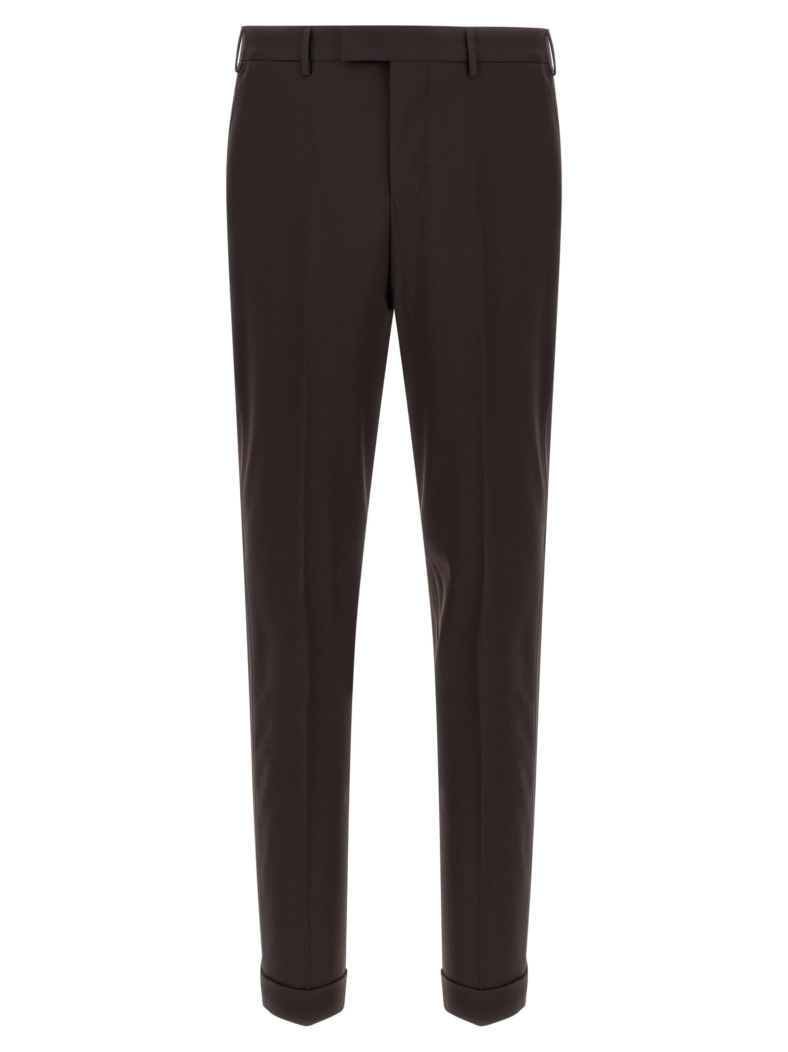 Pt Torino Tailored Trousers In Black