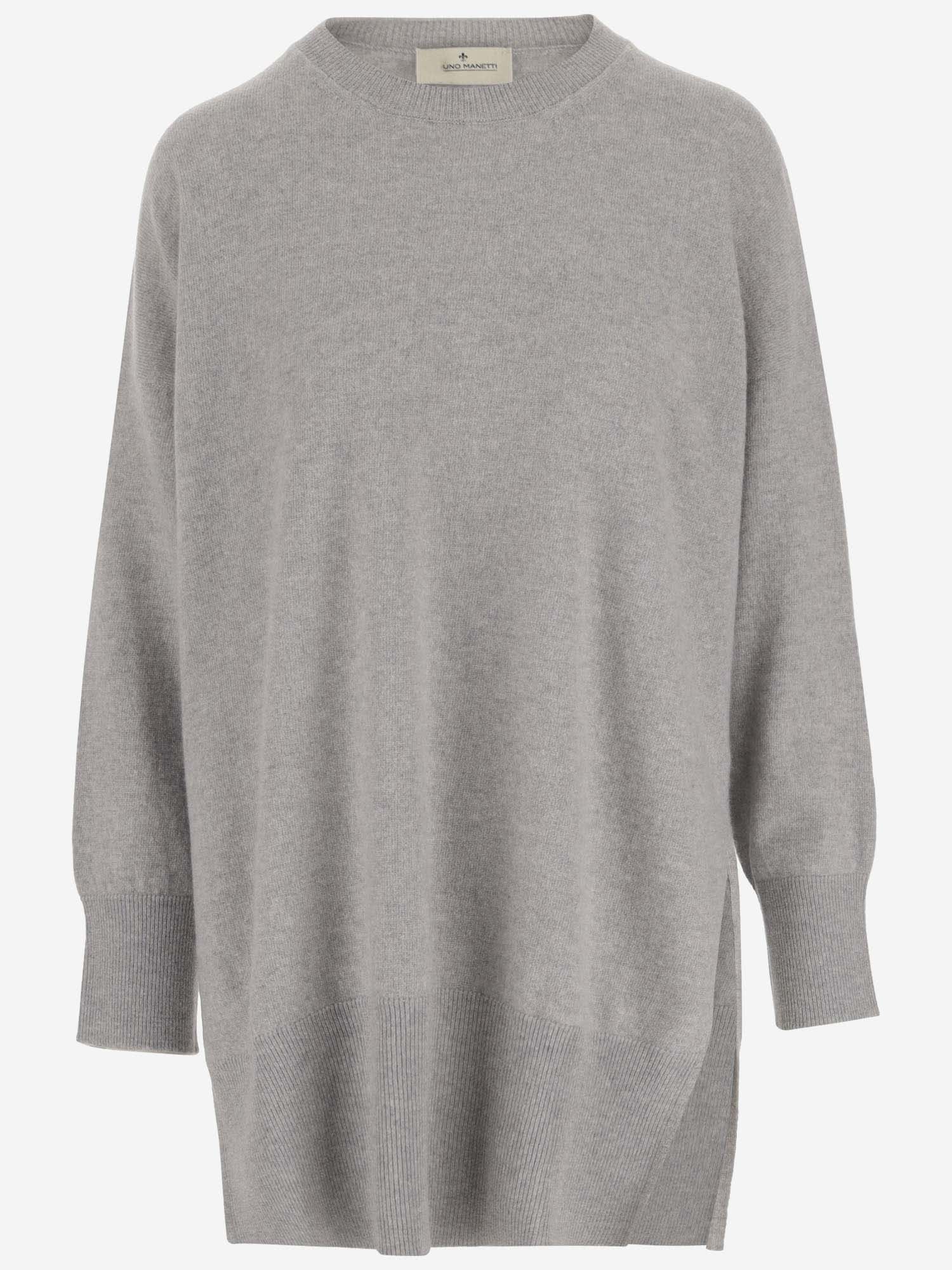 Shop Bruno Manetti Wool Blend Pullover In Grey