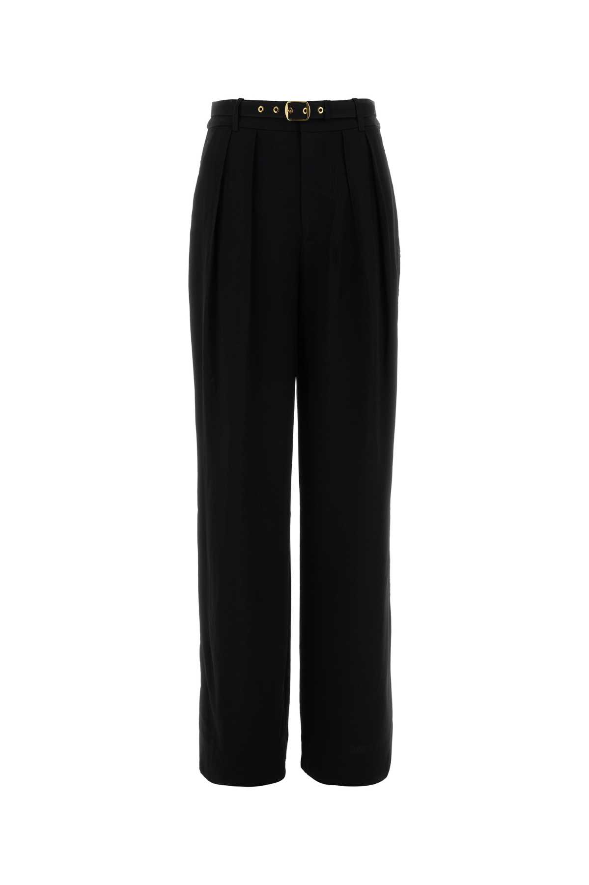 Zimmermann Pants In Black Viscose In Black